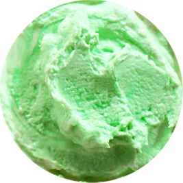 Мороженое Сливочное с мятным сиропом